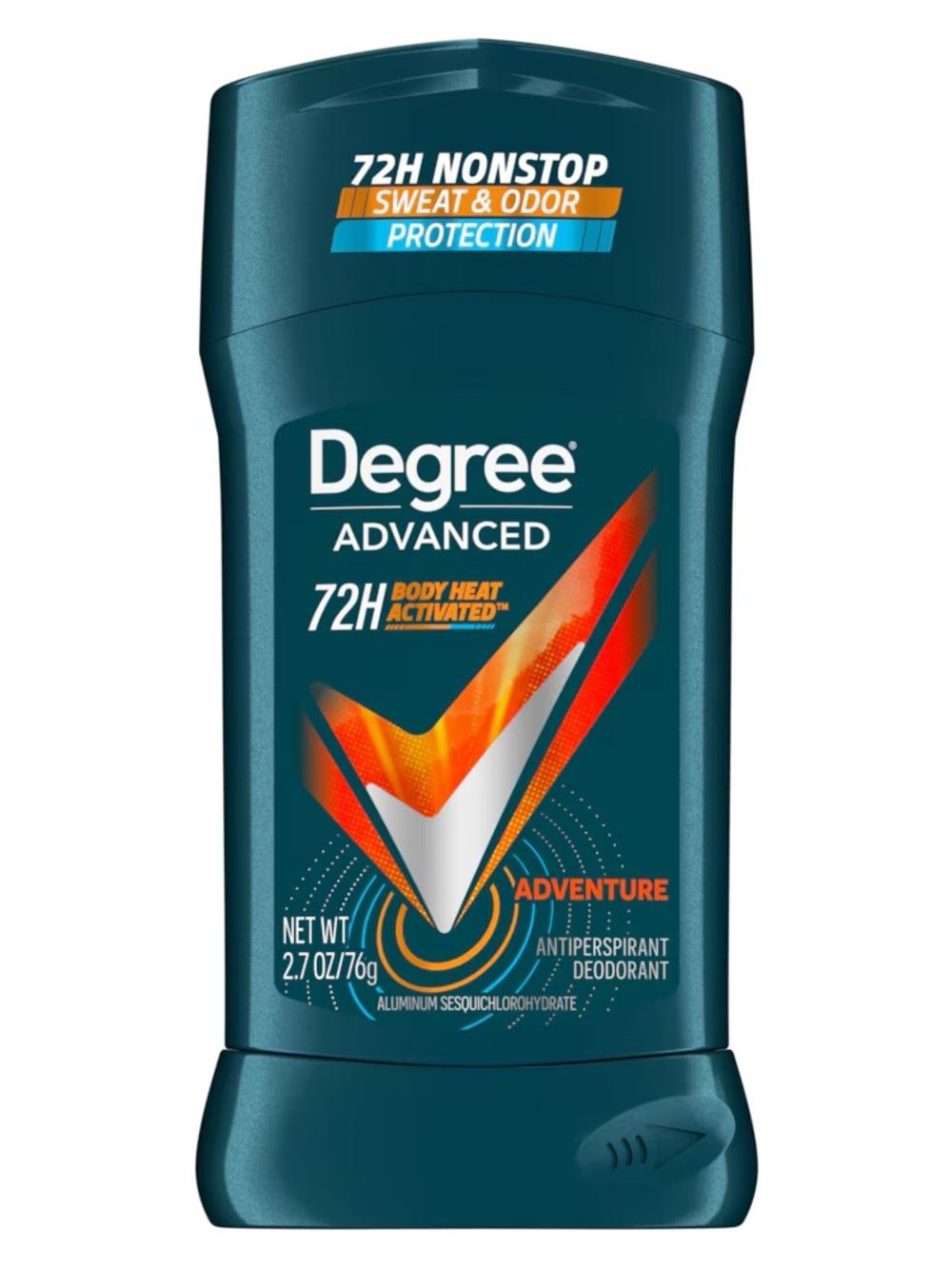 Degree Men Adventure Advanced Antiperspirant Stick, NEW